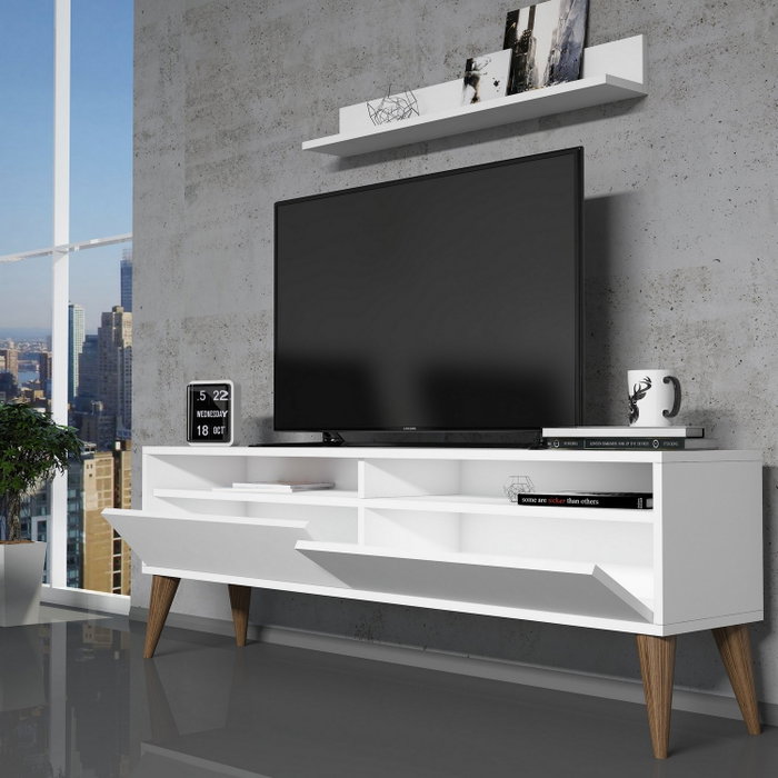 Hanah Home Mueble para TV Blanco Hanah Home Mueble para TV Blanco